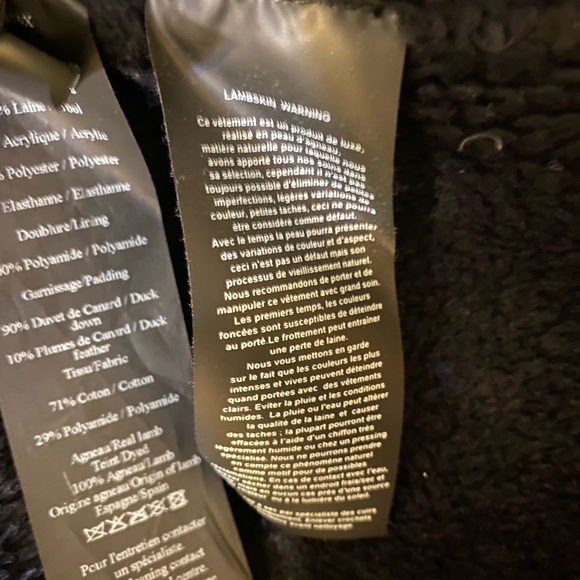 Yves Salomon Black Quilted Puffer Coat with Hood - Picture 14 of 15